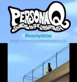 Persona Q: Shadow of the Labyrinth Title Screen